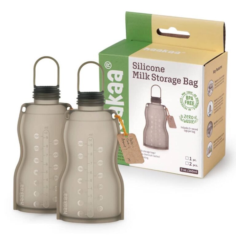 Must-Have Gadget of the Day: Haakaa Silicone Reusable Milk Storage Bags (9oz
