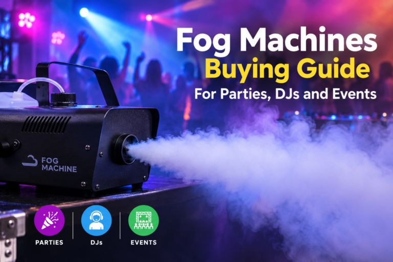 Best fog machines for parties, DJs and events